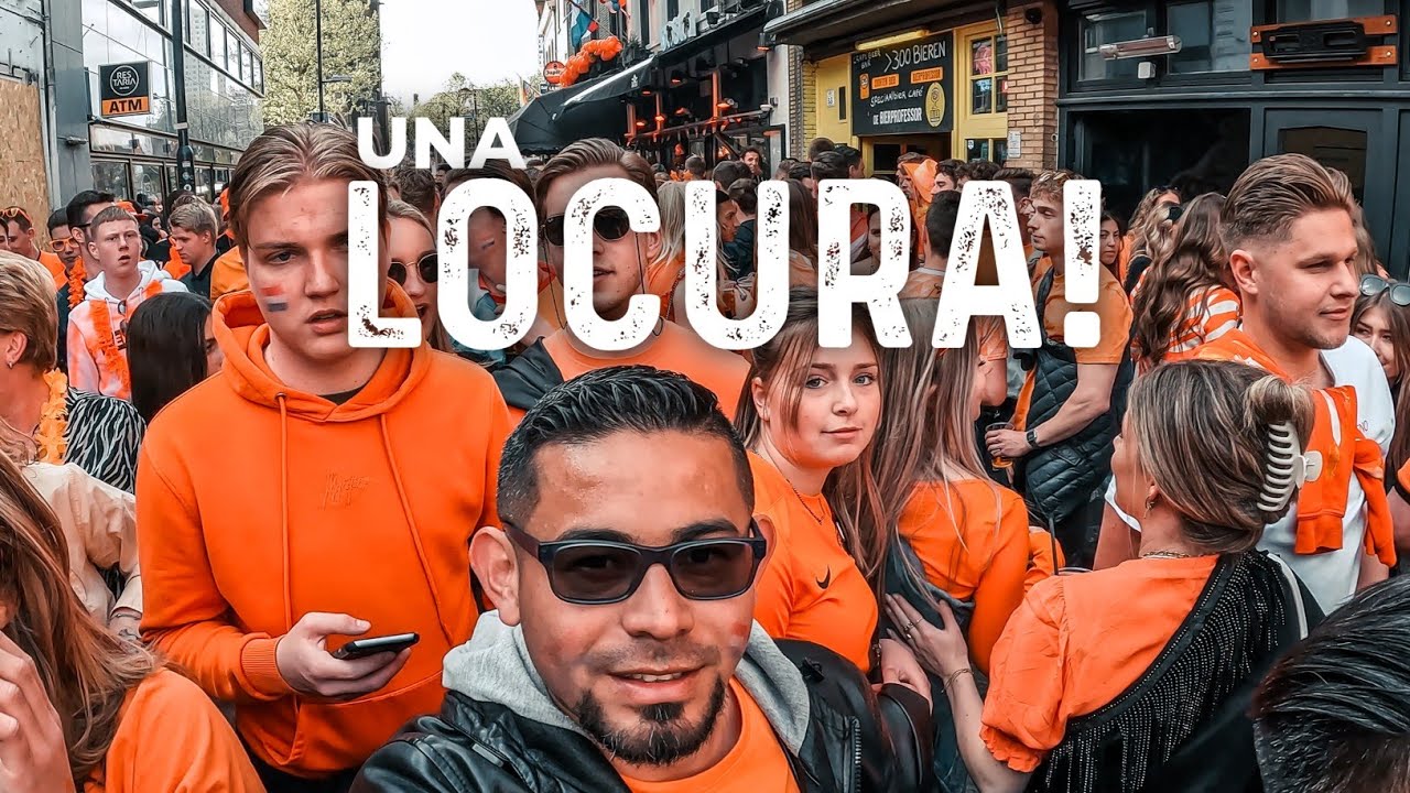 Asi CELEBRAN el CUMPLEAÑOS del REY en HOLANDA - Dia del REY KONINGSDAG