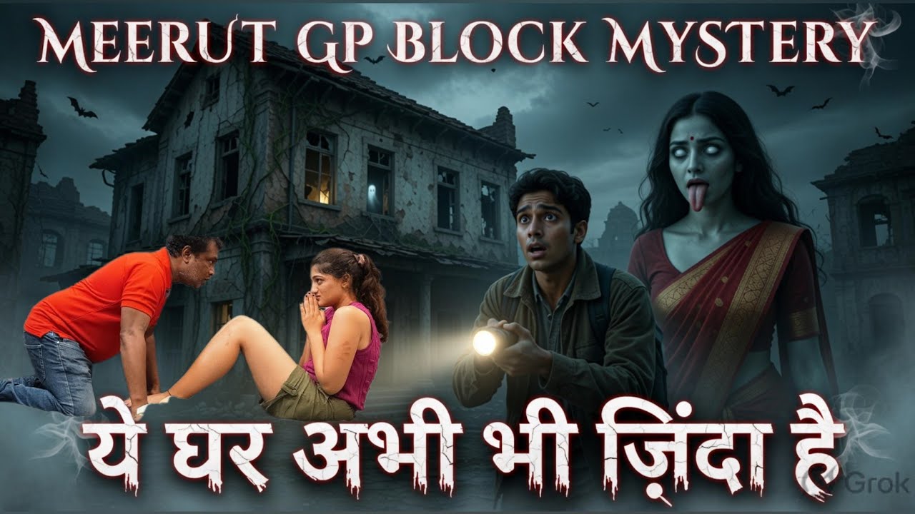 GP Block Meerut Mystery 😱 | Kya Ye Ghar Abhi Bhi Zinda Hai? |🫢  India&rsquo;s Most Haunted Building | 