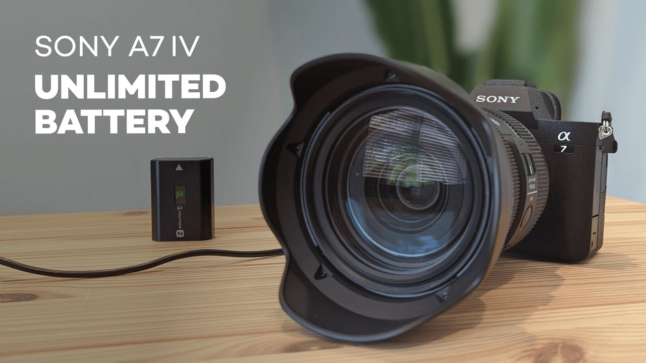 Unlimited Battery Life Solution - Sony A7IV