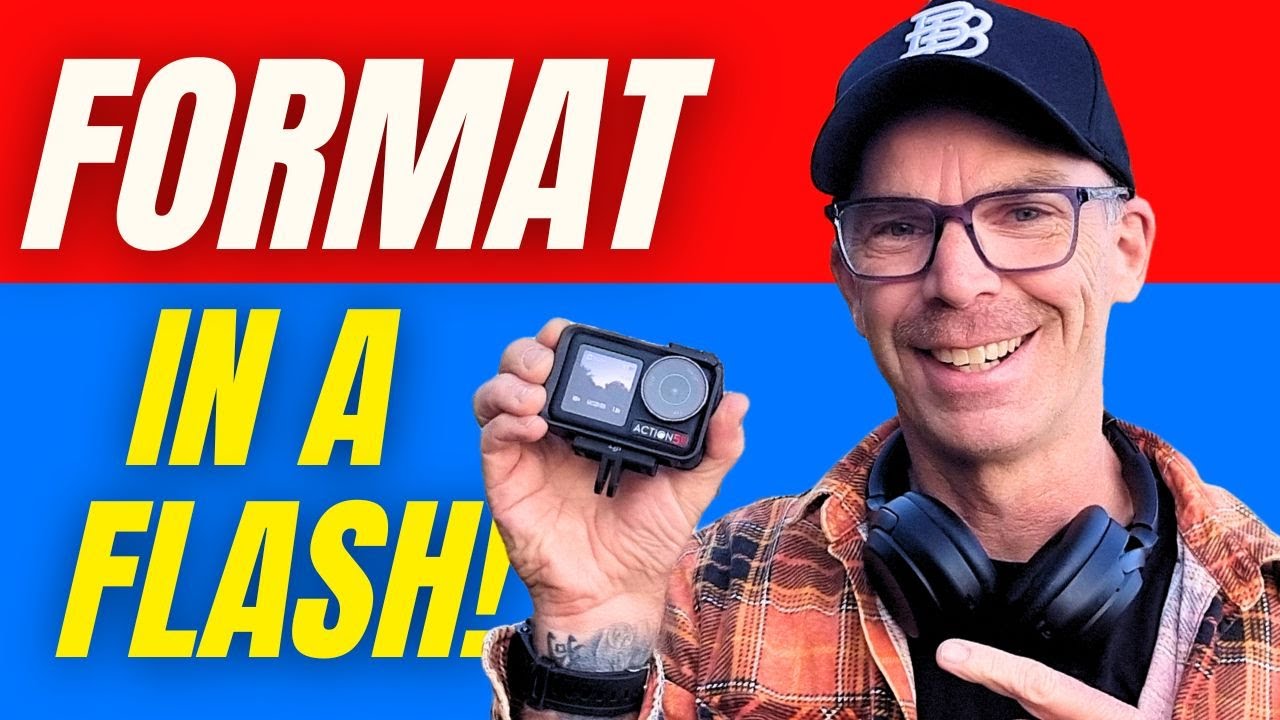 How to Format an SD Card in Your DJI Osmo Action 5 Pro