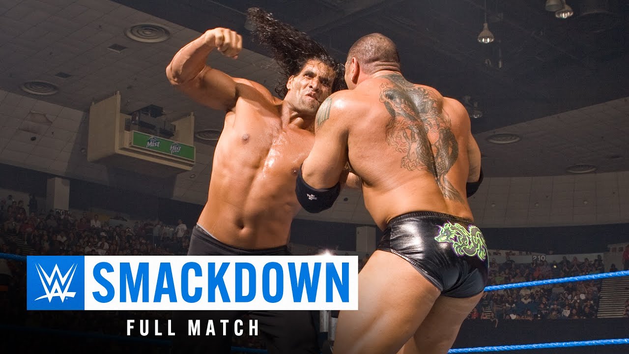 ПОЛНЫЙ МАТЧ — Батиста и Кейн против Великого Кали и MVP: SmackDown, 29 февраля 2008 г.