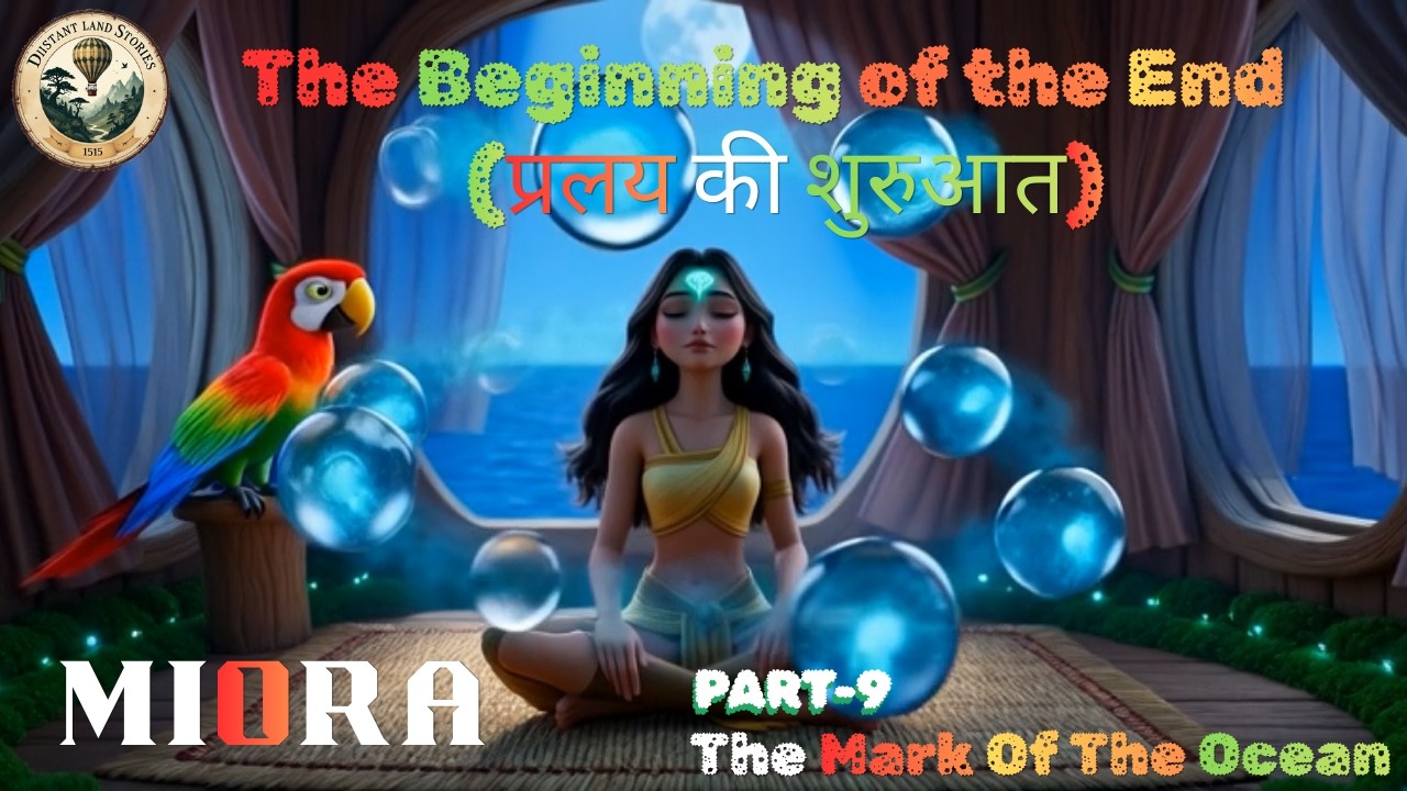(प्रलय की शुरुआत)The Beginning of the End | (Part-5)The Mysterious IsLand | riddhiandfamily #miora