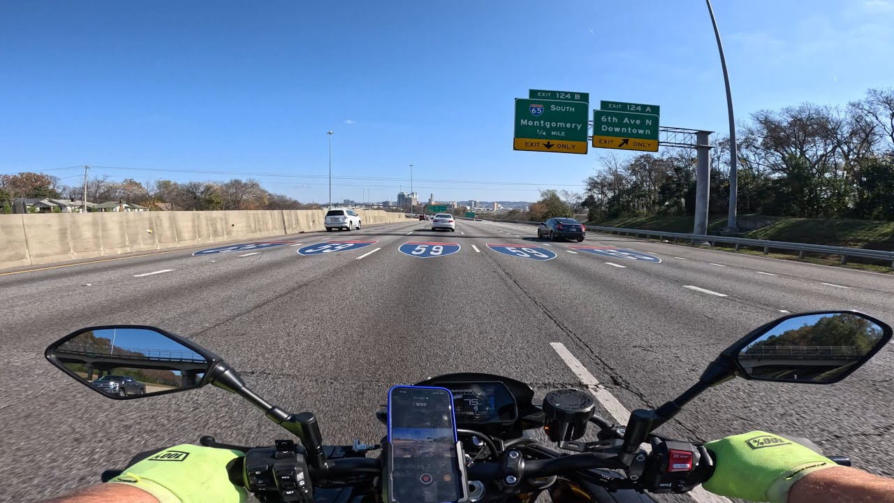 Yamaha MT10 SP first ride after mod's