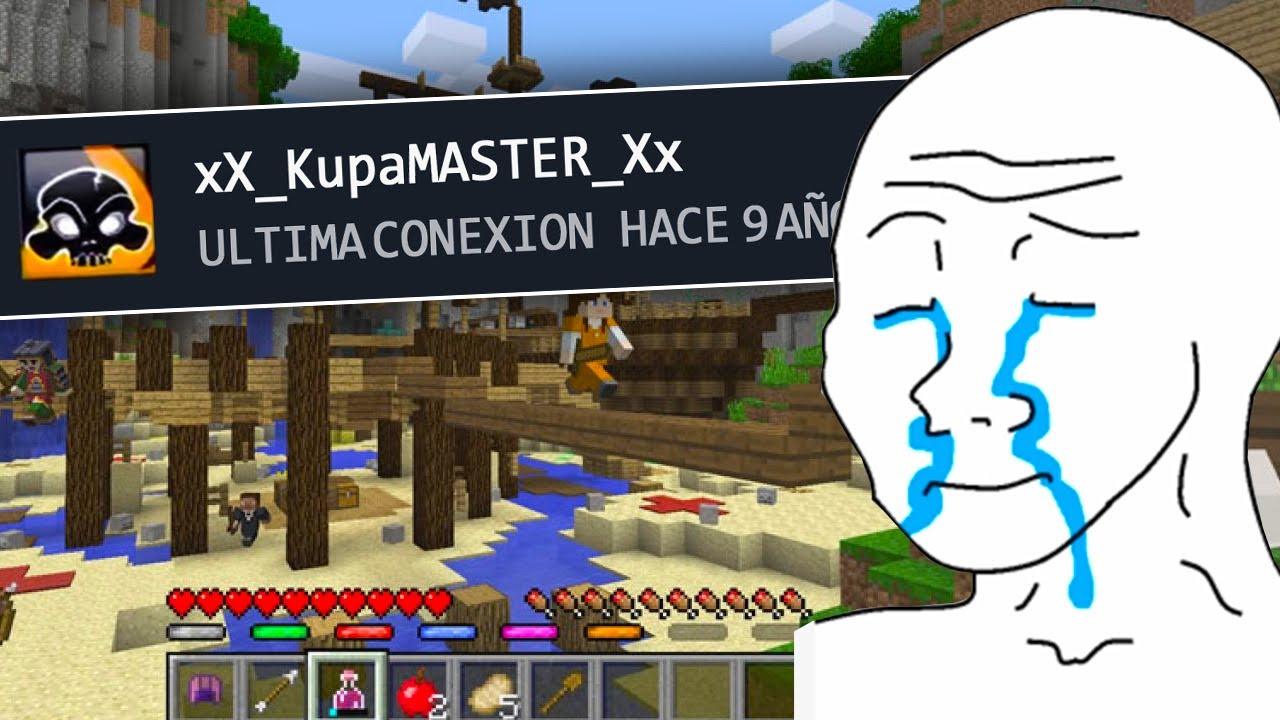 Jugué MINECRAFT *XBOX360* Online 🤯