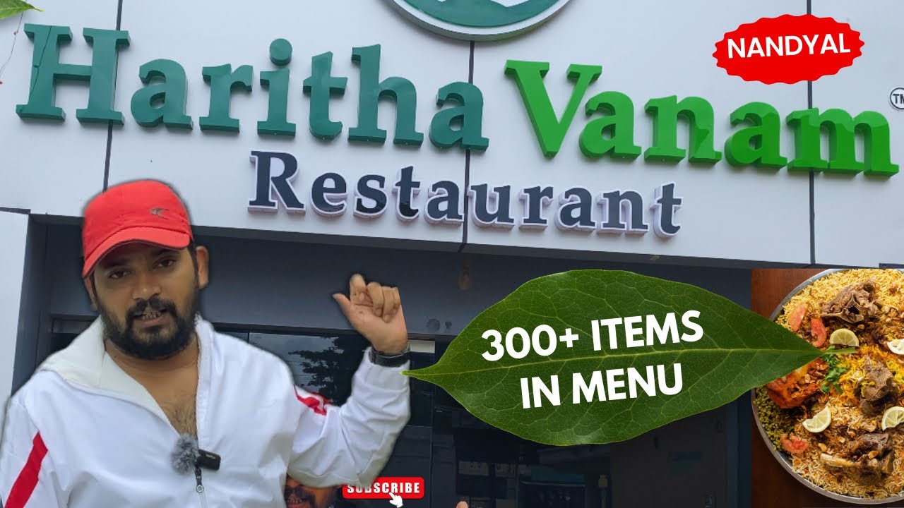 HARITHA VANAM RESTAURANT | Nandyal | 300+ varieties of food available at affordable prices #trending