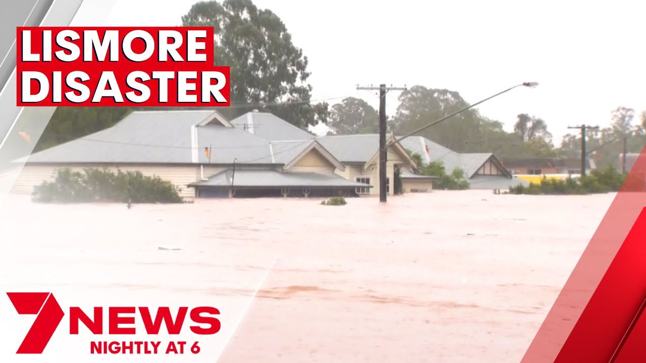 Lismore's worst flood - February 2022 | 7NEWS