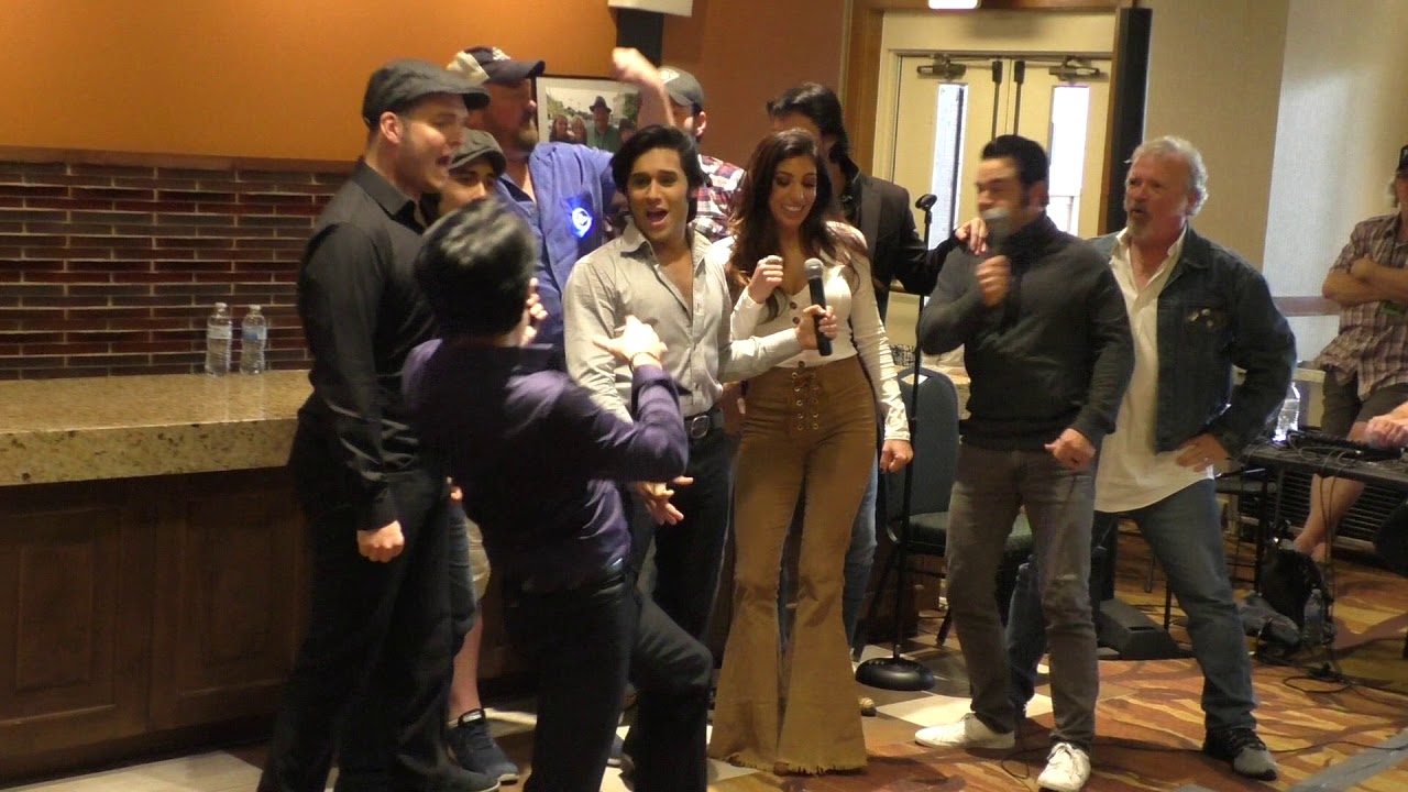 Dean Z leads group, “Bohemian Rhapsody” - video by Susan Quinn Sand