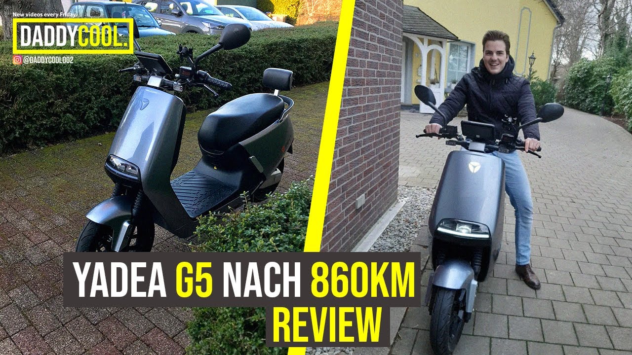 DaddyCool Läuft die YADEA G5 nach 860KM noch? | Review