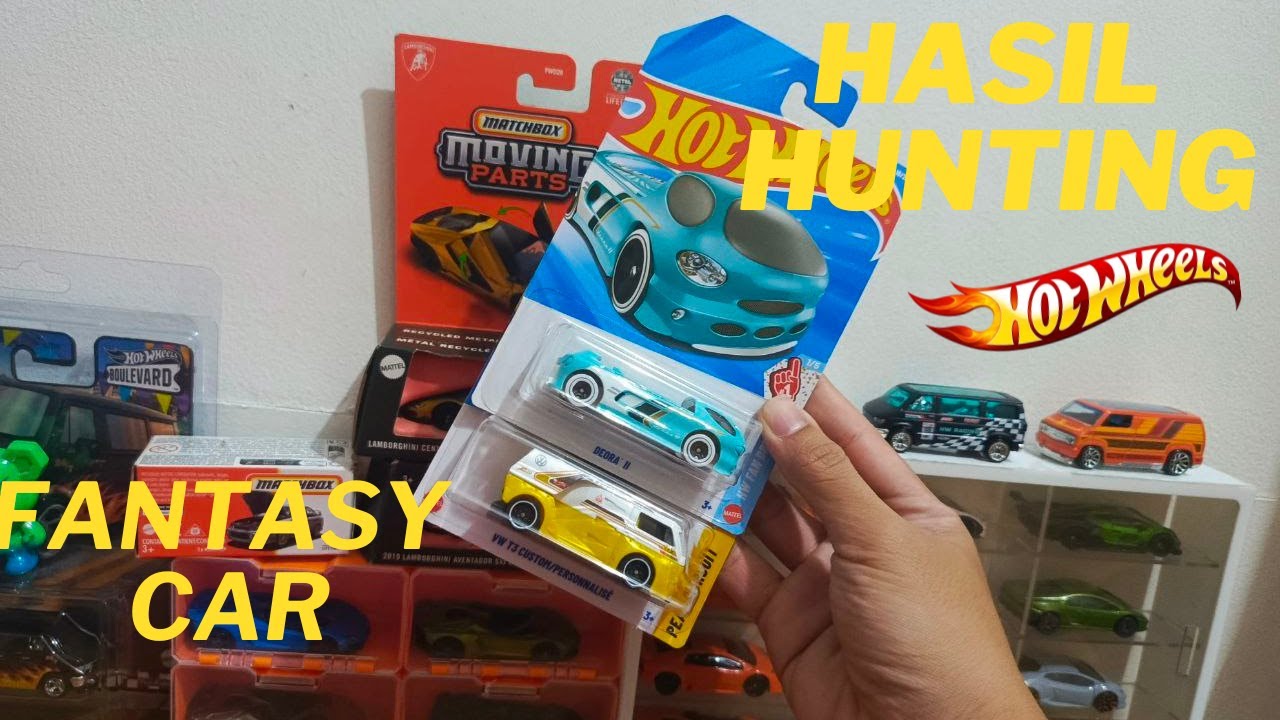 FANTASY CAR!!! Hotwheels Diora II & VW T3 Custom 