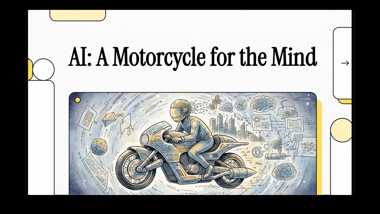 [Podcast] AI: A Motorcycle for the Mind