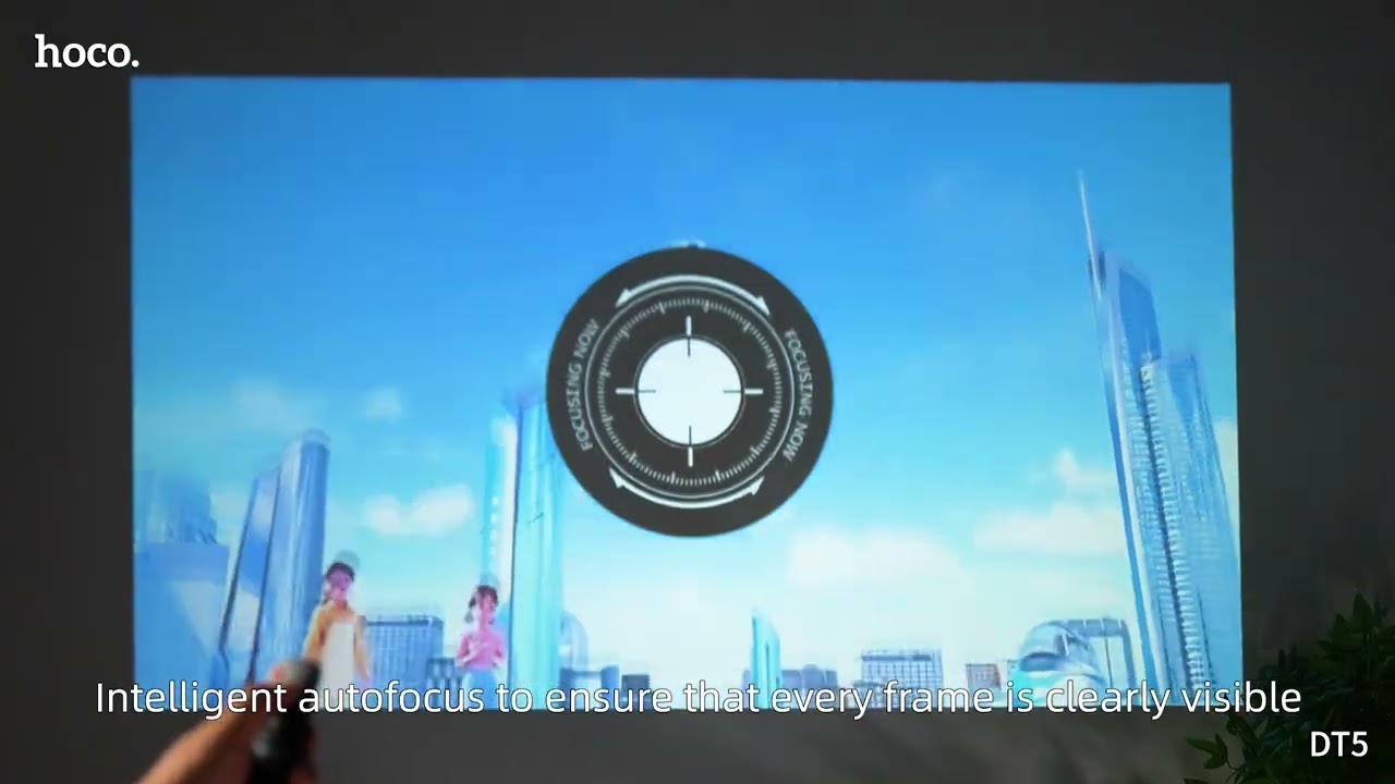 DT5 smart electric focus projector