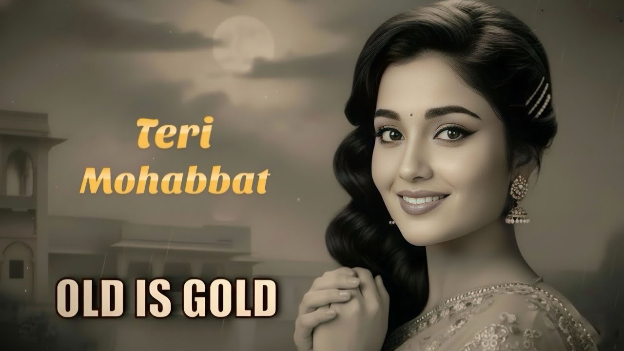Teri Mohabbat  | Romantic Old Hindi Song |70s–80s Retro Bollywood Vibes | Evergreen Tunes
