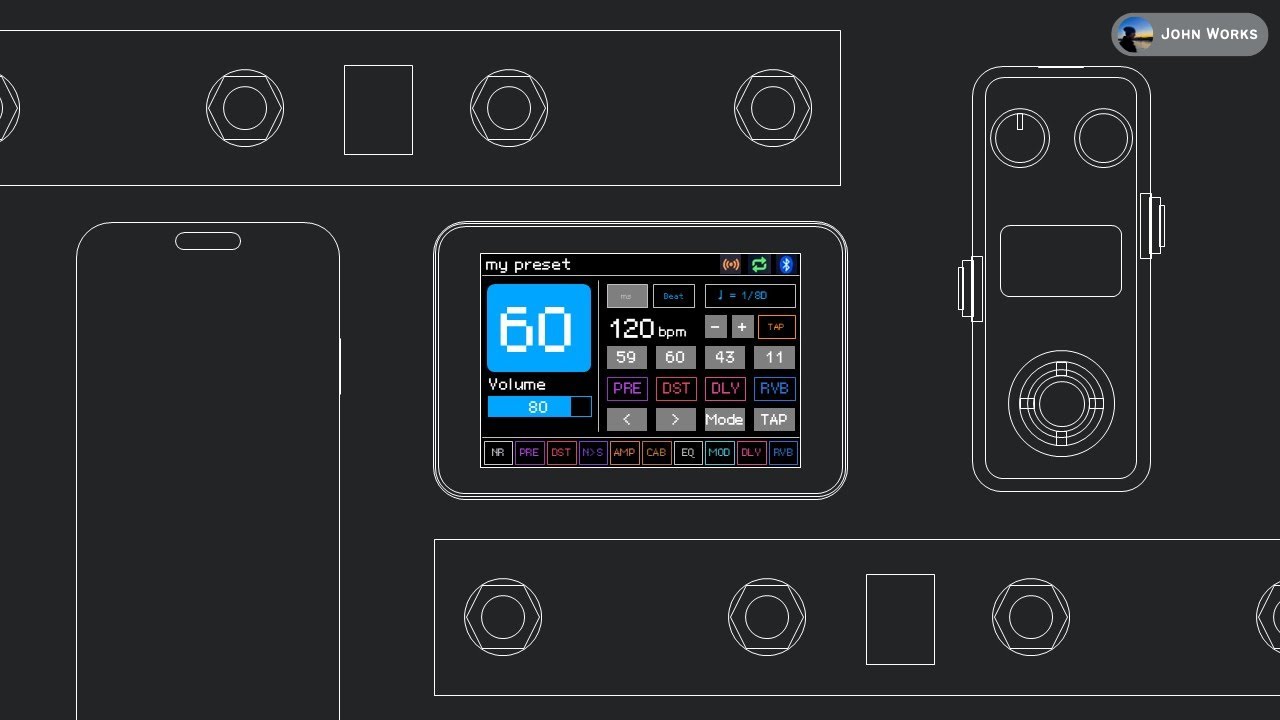 Valeton GP-5 Wireless BLE Bridge — Connect, Control & Extend Your GP-5!