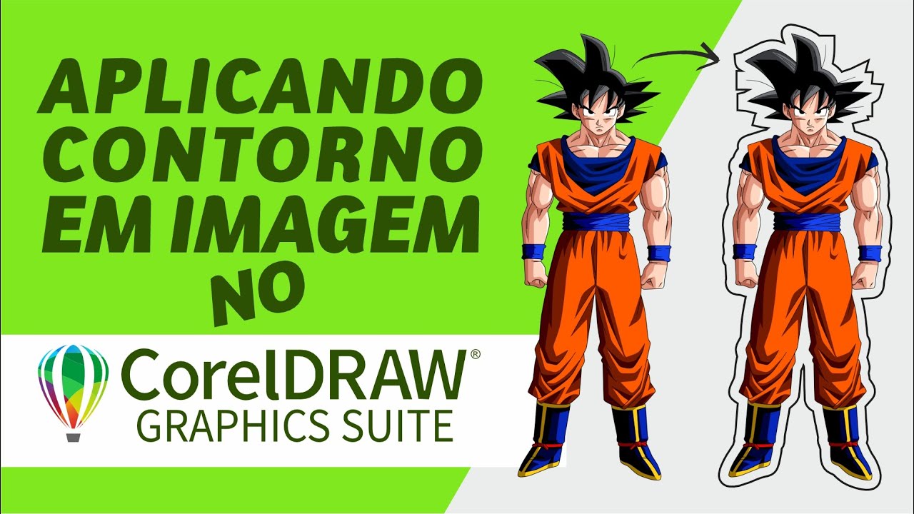 Como aplicar contorno em imagem no CorelDraw ( 2024 )