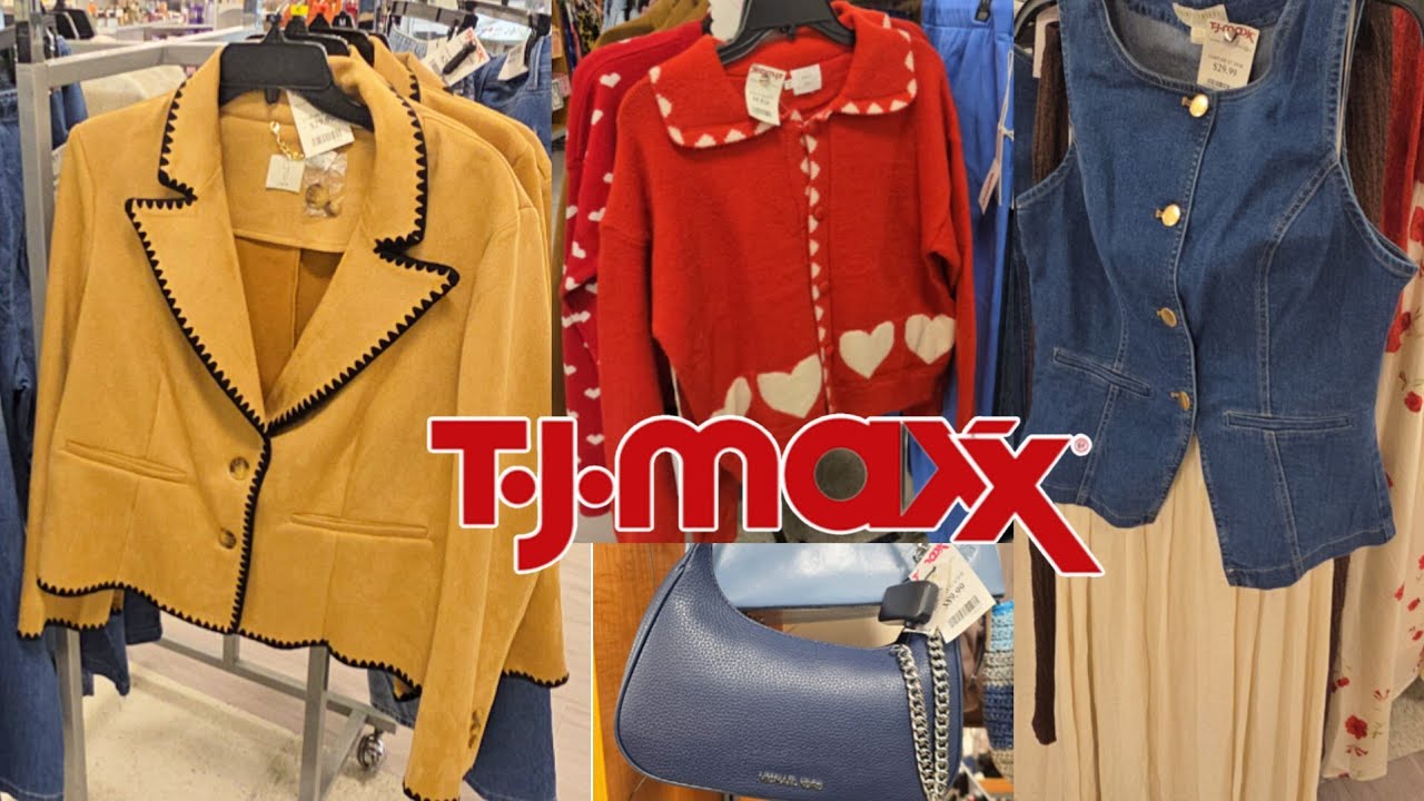 TJ MAXX NEW SPRING 2026 ARRIVALS FINDS ELEGANT FEMININE CLOTHING, DESIGNER BAGS & SHOES 