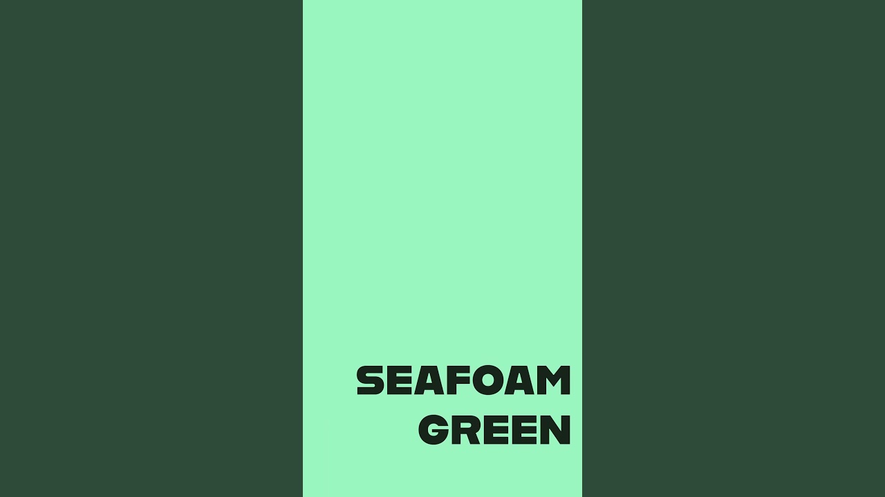Natural Water Serenity. Embracing the Gentle Beauty of Seafoam Green
