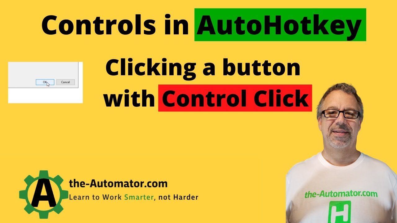 Автоматизация программ с помощью элементов управления в AutoHotkey: 07 ControlClick