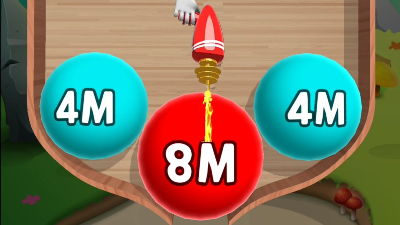 Laser Bubbles 2048 - Blob Merge 3D | Unlock Number 64 To 14m (Lvl 1-19)