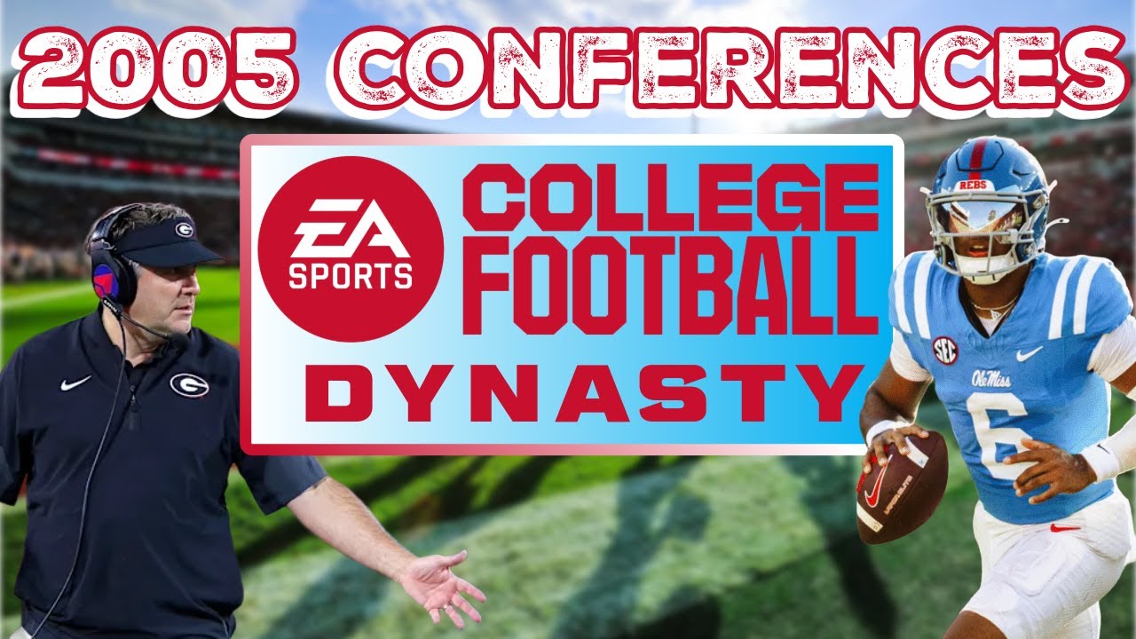 Conference Realignment from 2005 in CFB 26 Dynasty
