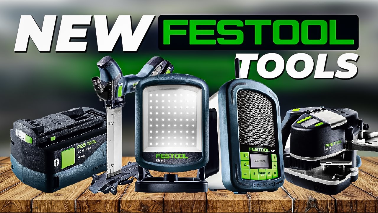 10 потрясающих инструментов FESTOOL, которые должен увидеть каждый