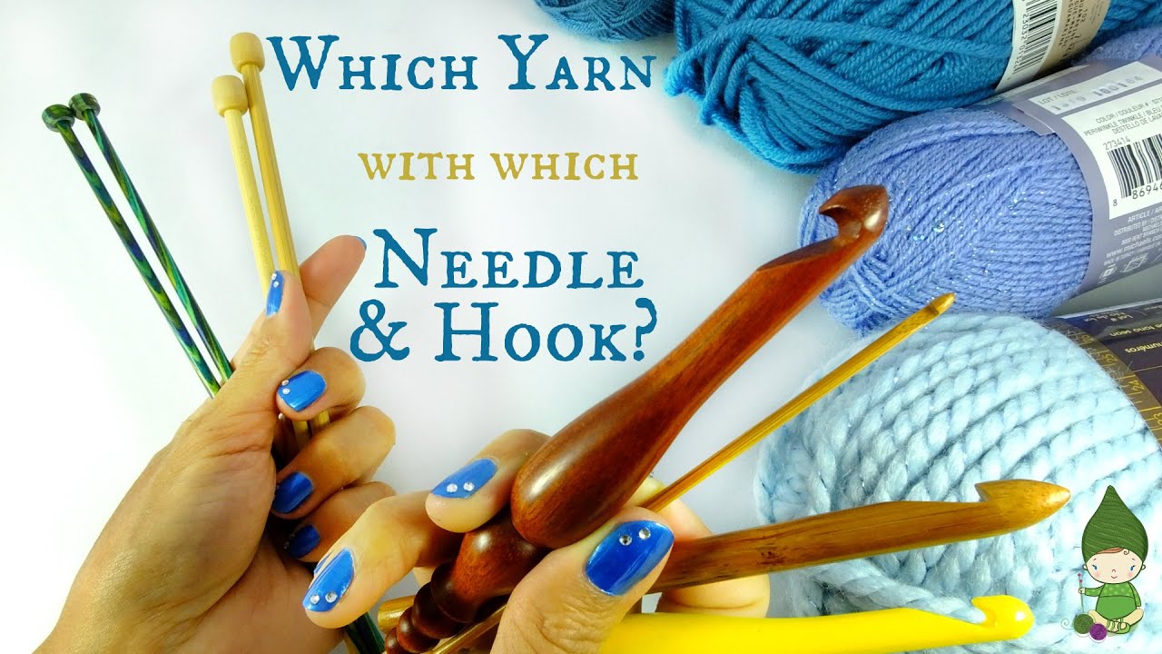 Super Easy way to choose the right needle & hook for your yarn!