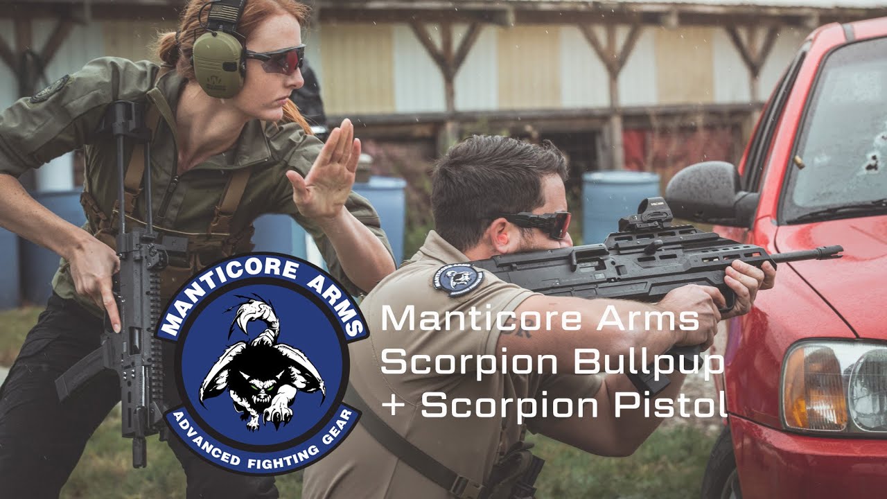 Manticore Arms: CZ Scorpion EVO 3 Bullpup and Pistol
