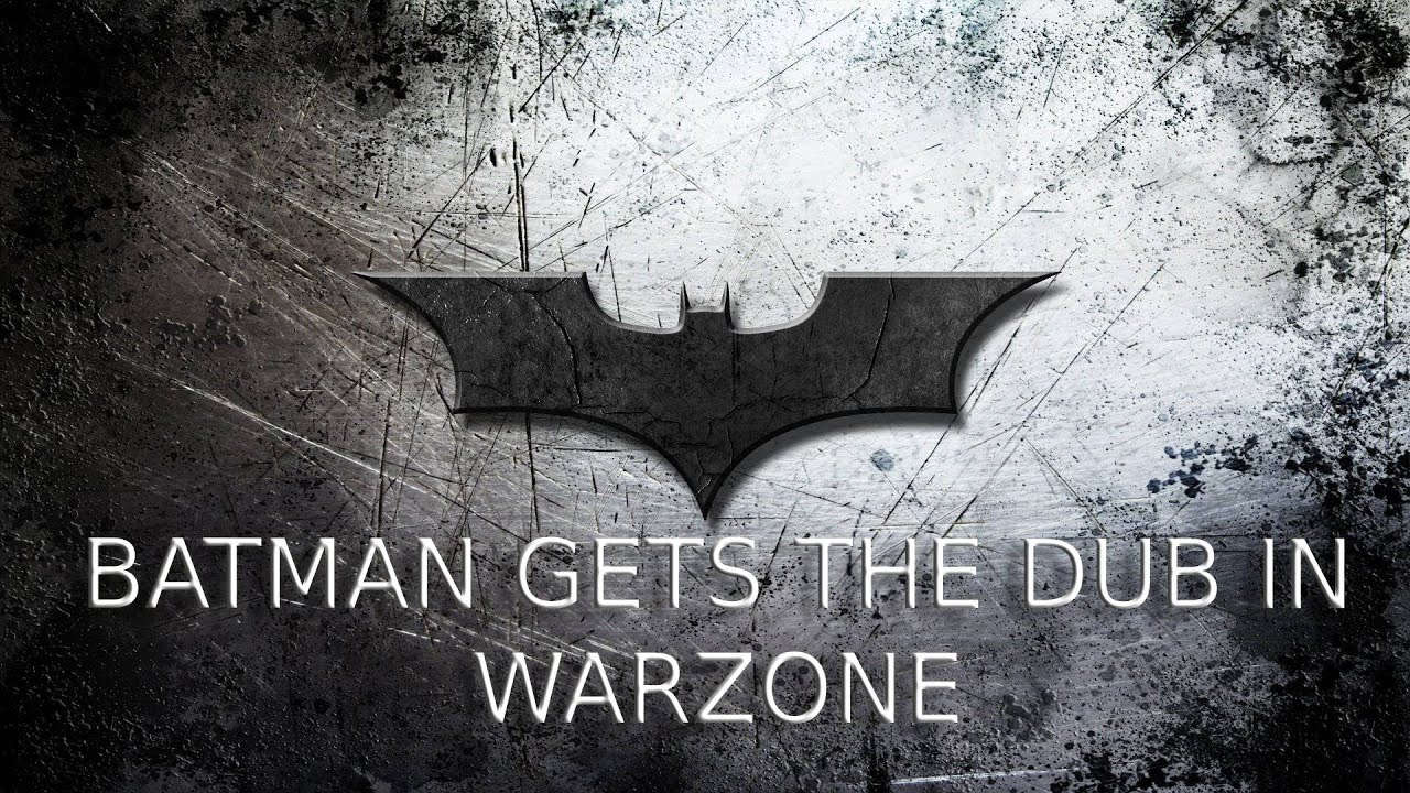 BATMAN gets the DUB on WARZONE #Batman, #Warzone, #SWATLAPDGaming