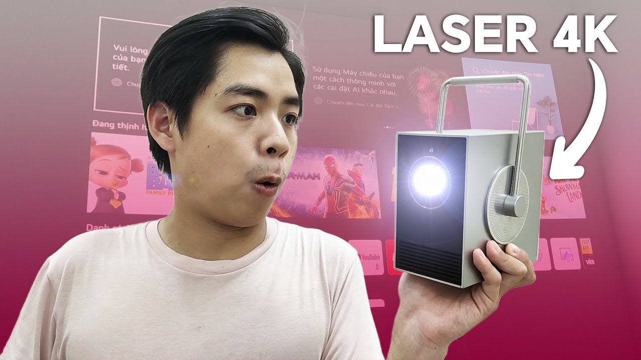 LG CineBeam Q: Có xứng đáng là vua máy chiếu gia đình ?