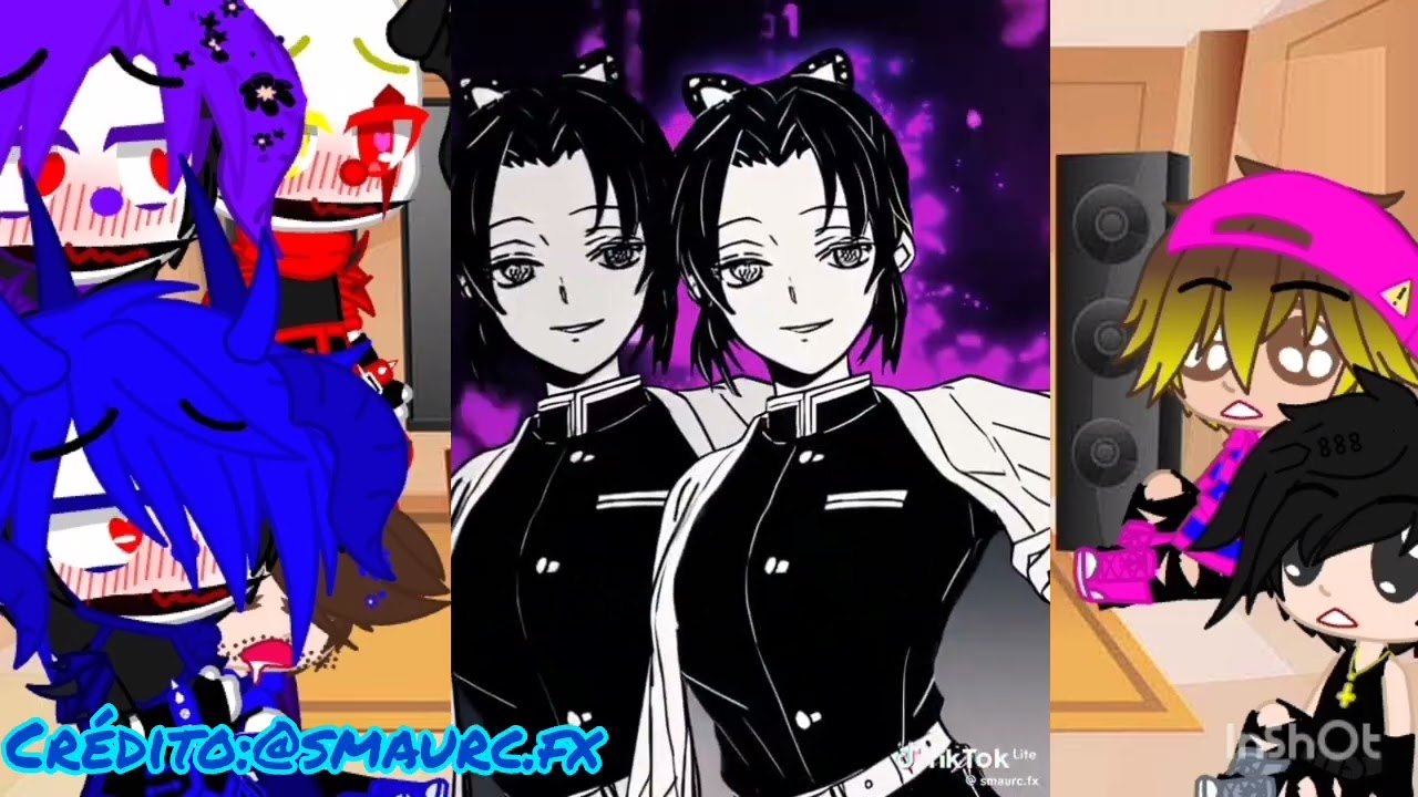 Alfa, Beta y Omegan + Ian y Lukas reaccionan a Fede es shinobu y Alfa tomioka