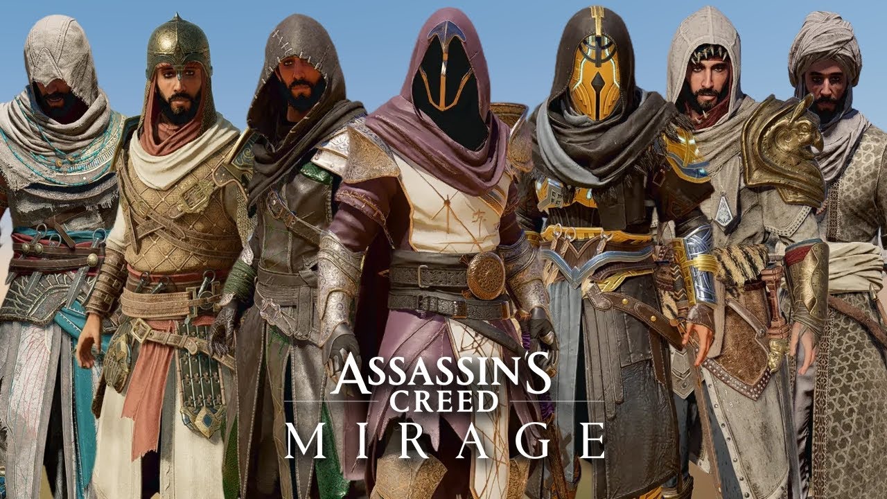 AC MIRAGE: ALL OUTFITS & COSTUME LOCATIONS (FULL GUIDE) – BASE GAME / VANILLA