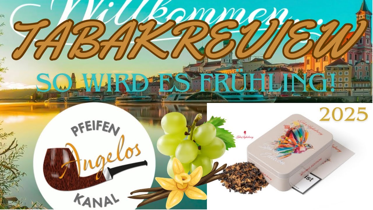 🎉 DANKE für über 2.000 Abonnenten 🎉 / 🍂 Tabakreview 🍂 / John Aylesbury / Spring Edition 2025 🍇