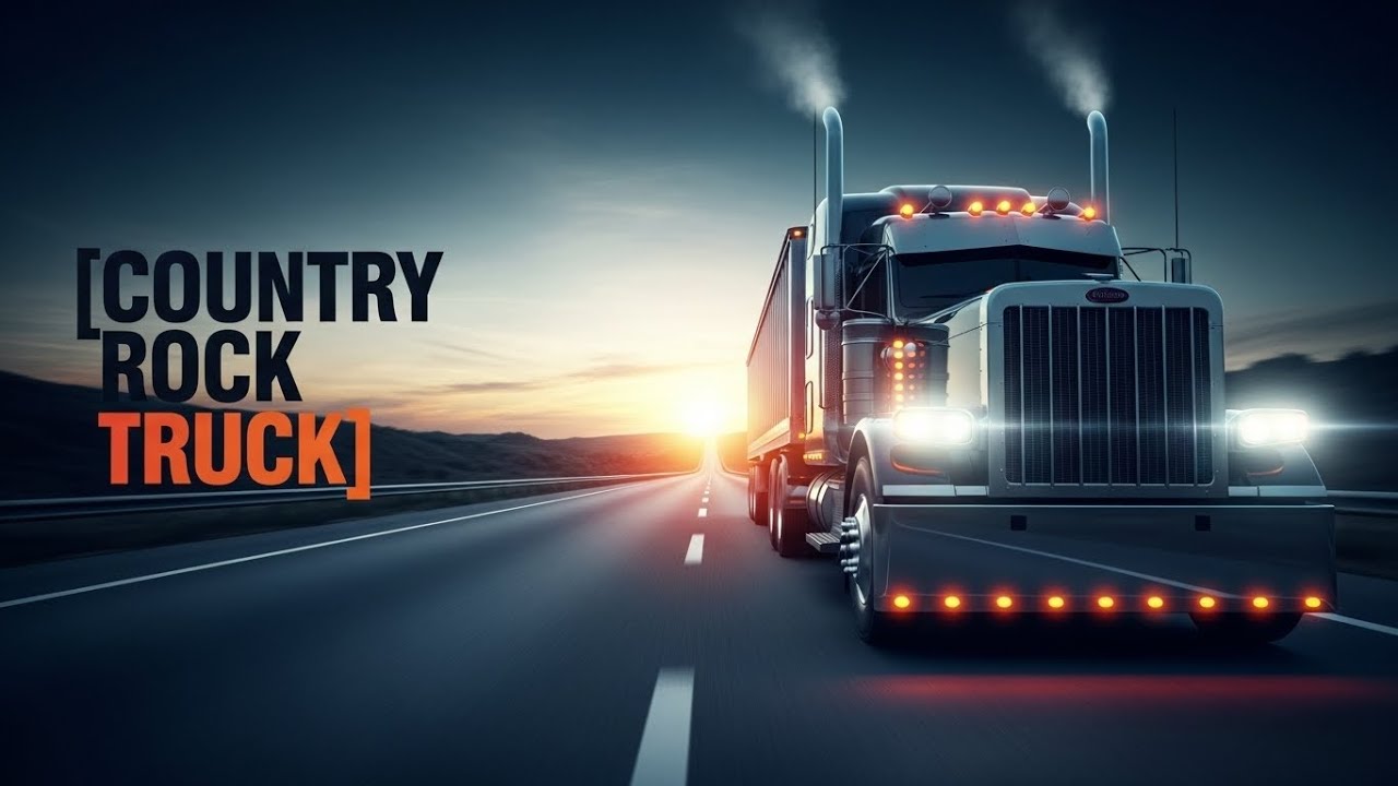 Highway Country Rock 🤠 Trucker Music for Night Driving & Long Miles
