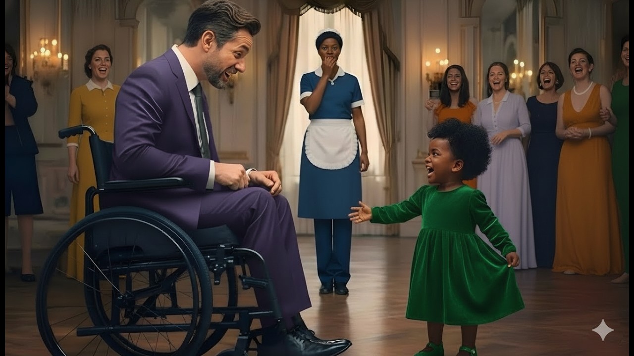 disabled millionaire was Ignored on a Wedding day… until the Maid’s daughter gesture changed everyth