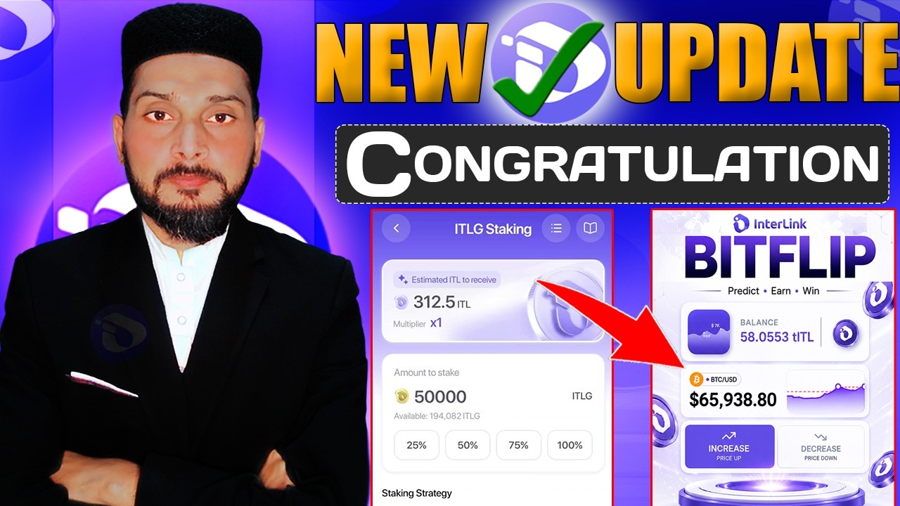 Interlink New Update | How to Trade on BitFlip? | Last Step Before Verification!