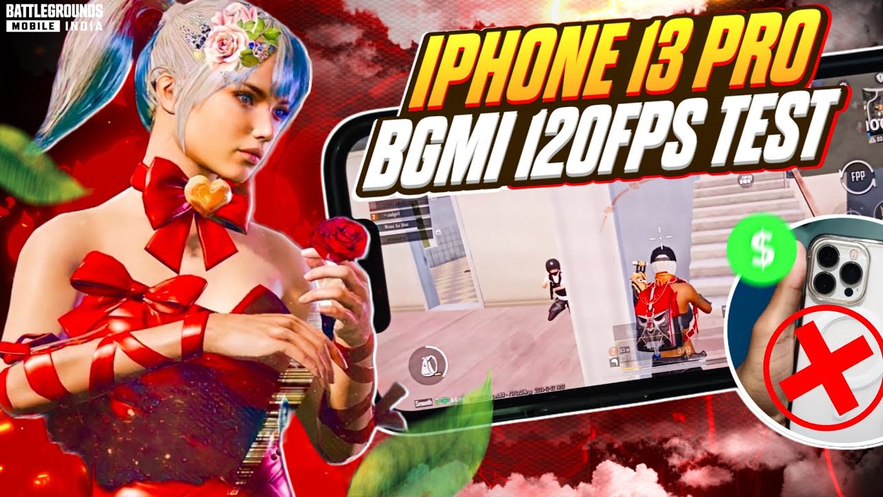IPHONE 13 PRO 120 FPS BGMI TEST || BEST 120 FPS DEVICE FOR BGMI/PUBG || IPHONE 13 PRO WORTH OR NOT ?
