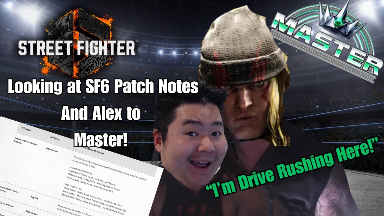 Is This the Fighting Game Apocalypse? Looking at SF6 Patch and Alex