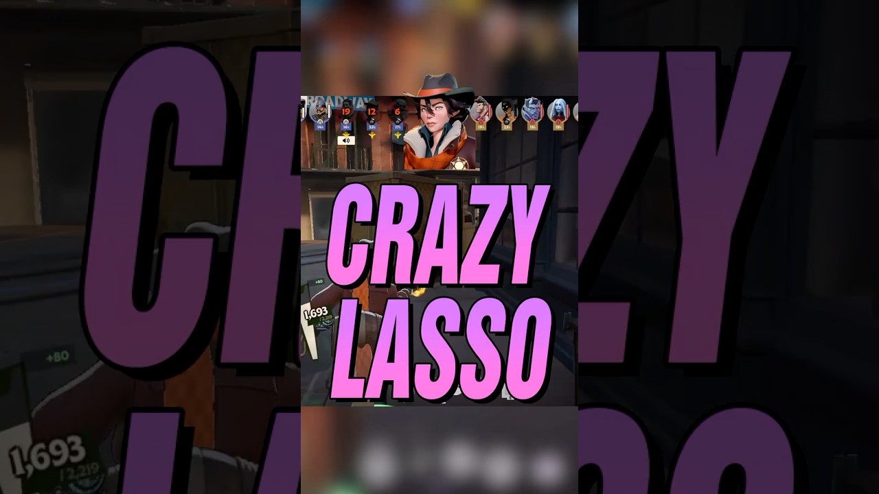 WHAT A LASSO - HOLLIDAY #deadlock #deadlockgameplay #twitchstreamer #shorts #gaming