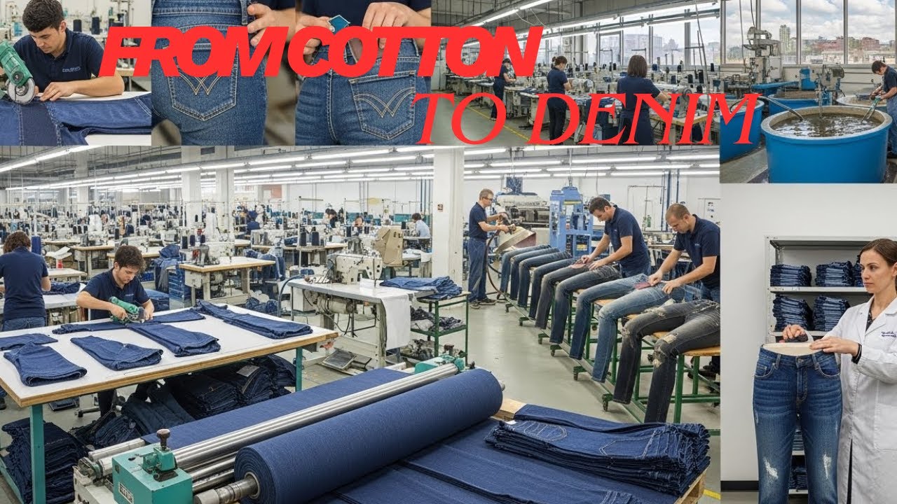 Inside the Jeans Factory: How Your Denim is Actually Made | Complete Production Process