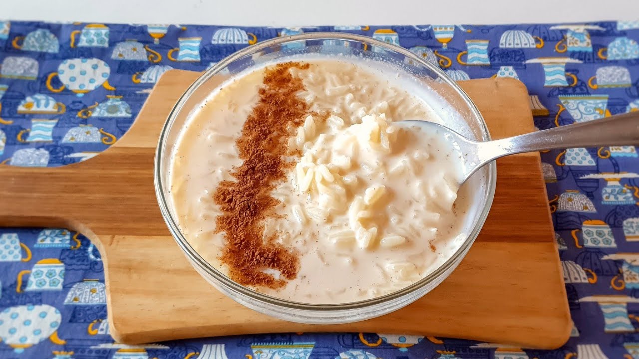 ARROZ DOCE CREMOSO EM 10 MINUTOS.