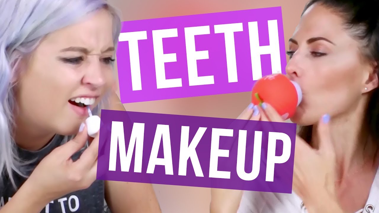 Trying TEETH Makeup & BAD BREATH Checker?! (Beauty Break)