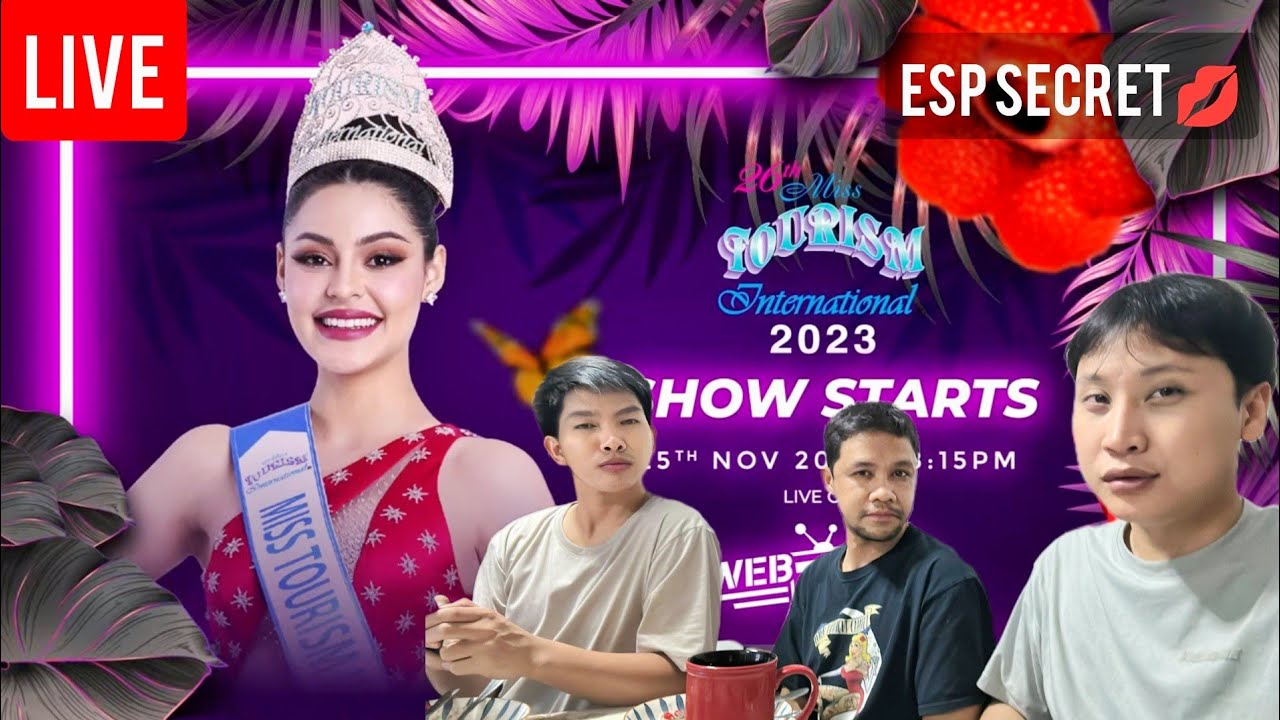 Live แรก ! Miss Tourism Internatioanal 2023 เชียร์เทียร์ Back to Back เต้าอั้น