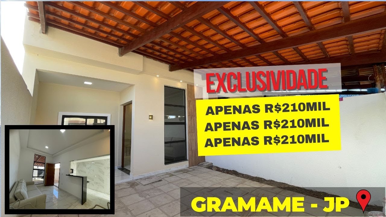 OPORTUNIDADE - Apenas R$210mil em João Pessoa - #PARAÍBA