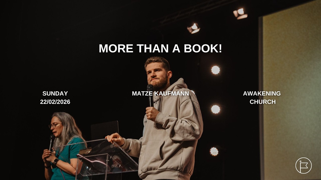 More Than a Book! | Matze Kaufmann #awakeningchurch