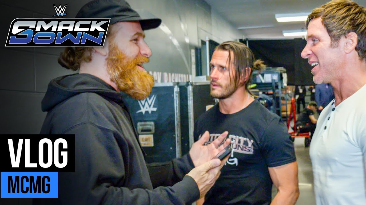 Дебют Motor City Machine Guns в WWE: SmackDown Vlog
