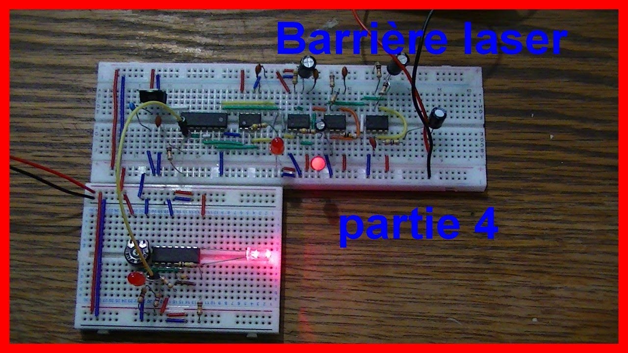 Comment faire une barrière laser PARTIE 4 - DIY