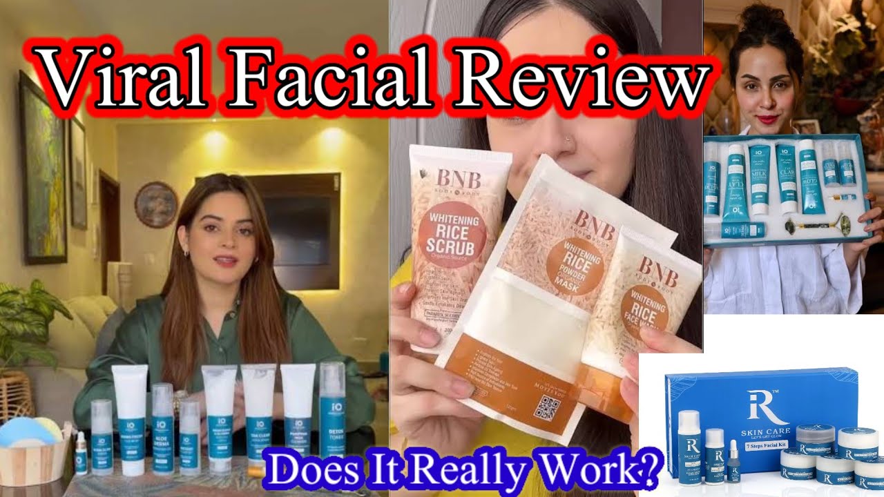 Viral Facial Review / Does It Really Work?| BNB facial review/BNB facial review/IR facial review