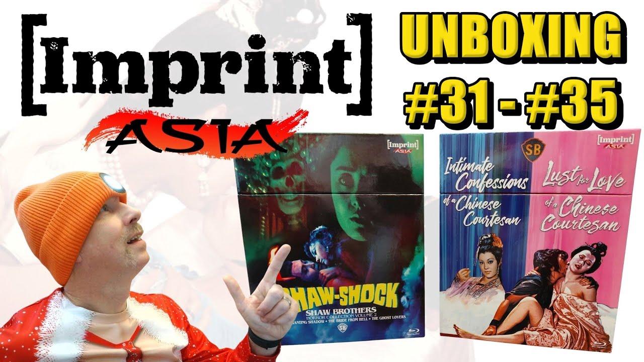 IMPRINT ASIA UNBOXING #31 - #35: Shaw Brothers releases from November