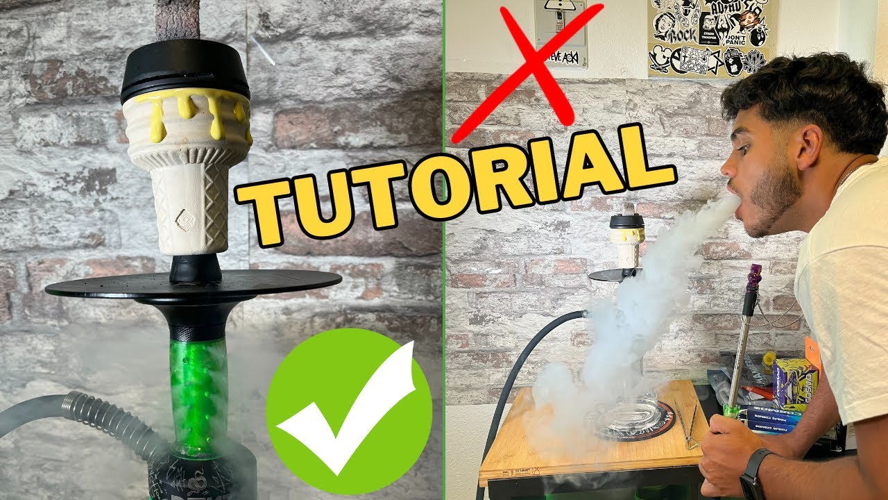 💨COMO PREPARAR LA CACHIMBA PERFECTA Y TIRAR MUCHO HUMO