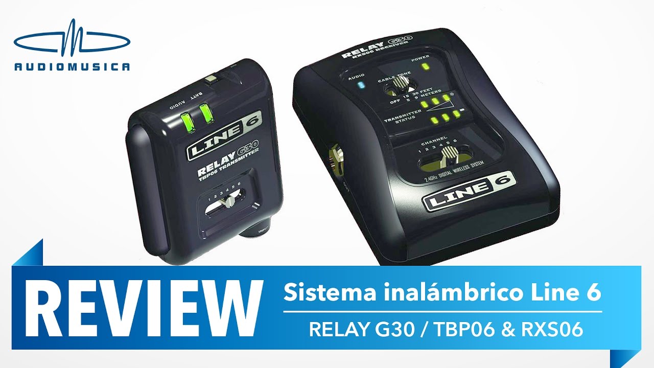 REVIEW/  Sistema inalámbrico Line 6 Relay G30 | con Joe Vasconcellos