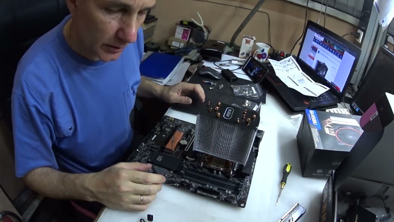Апгрейдим системник на i5 11400F/ Установка PCCooler GI-H58UB R